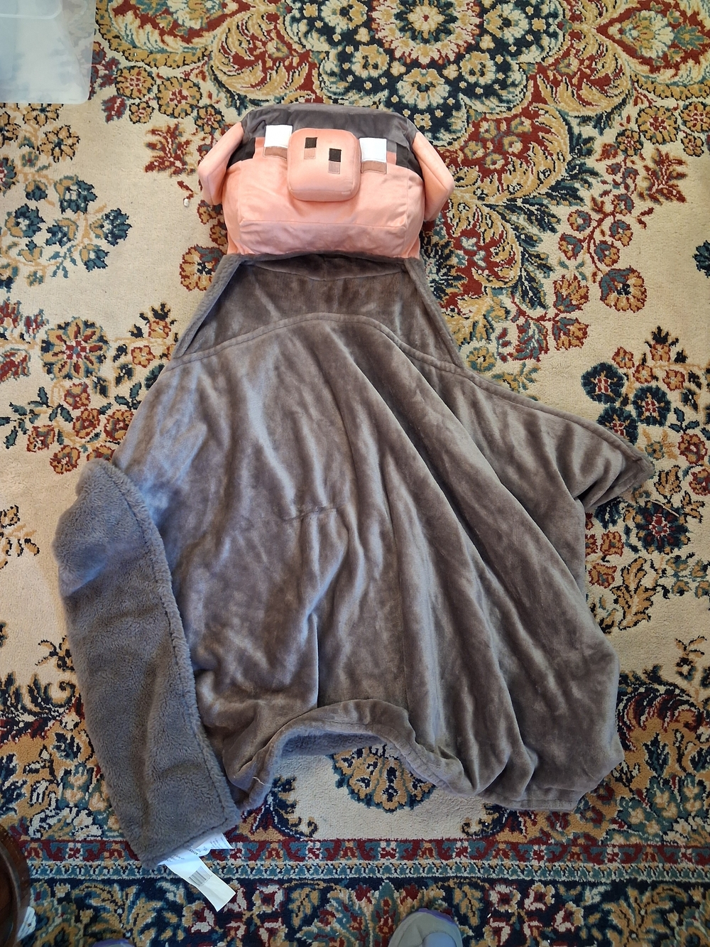 Minecraft Hooded Blanket